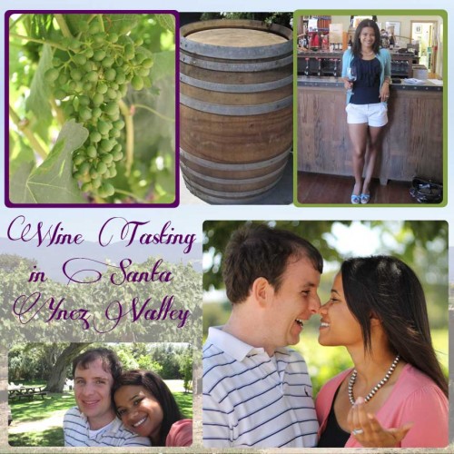 SuitcaseJournal: Solvang, Santa Ynez Valley Wine Tasting Digital Scrapbook Layout Idea by Kristin