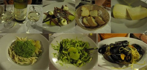 Trattoria Gianni Franzi, Vernazza, Cinque Terre, Italy