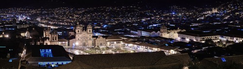 Plaza de Armas, Cusco at Night